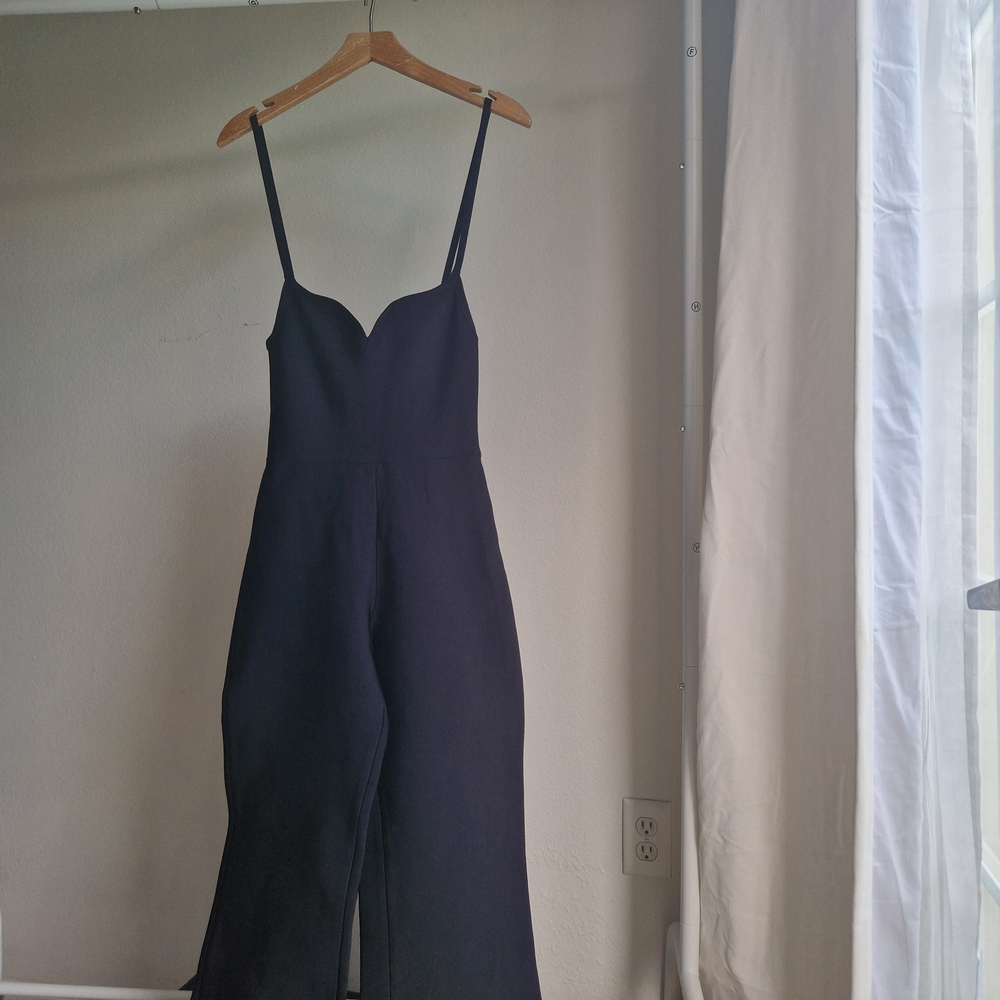 House of CB Black Tora Jumpsuit Size S